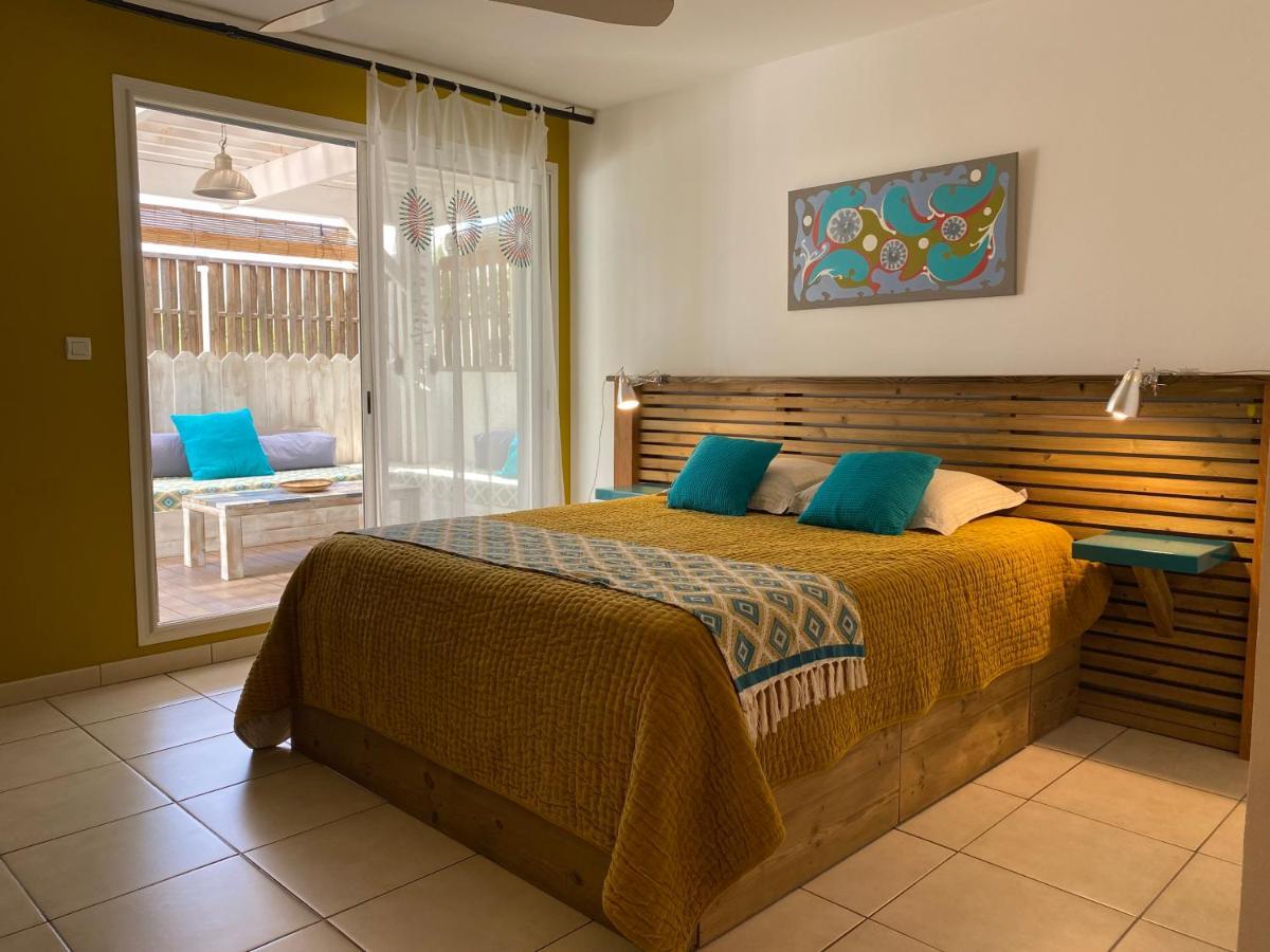 Studio Bleu Corail Apartment La Saline Le Bains Luaran gambar