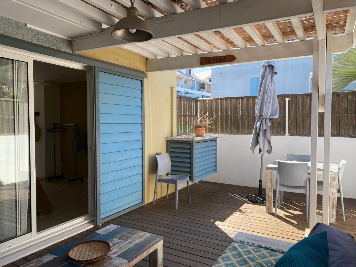 Studio Bleu Corail Apartment La Saline Le Bains Luaran gambar